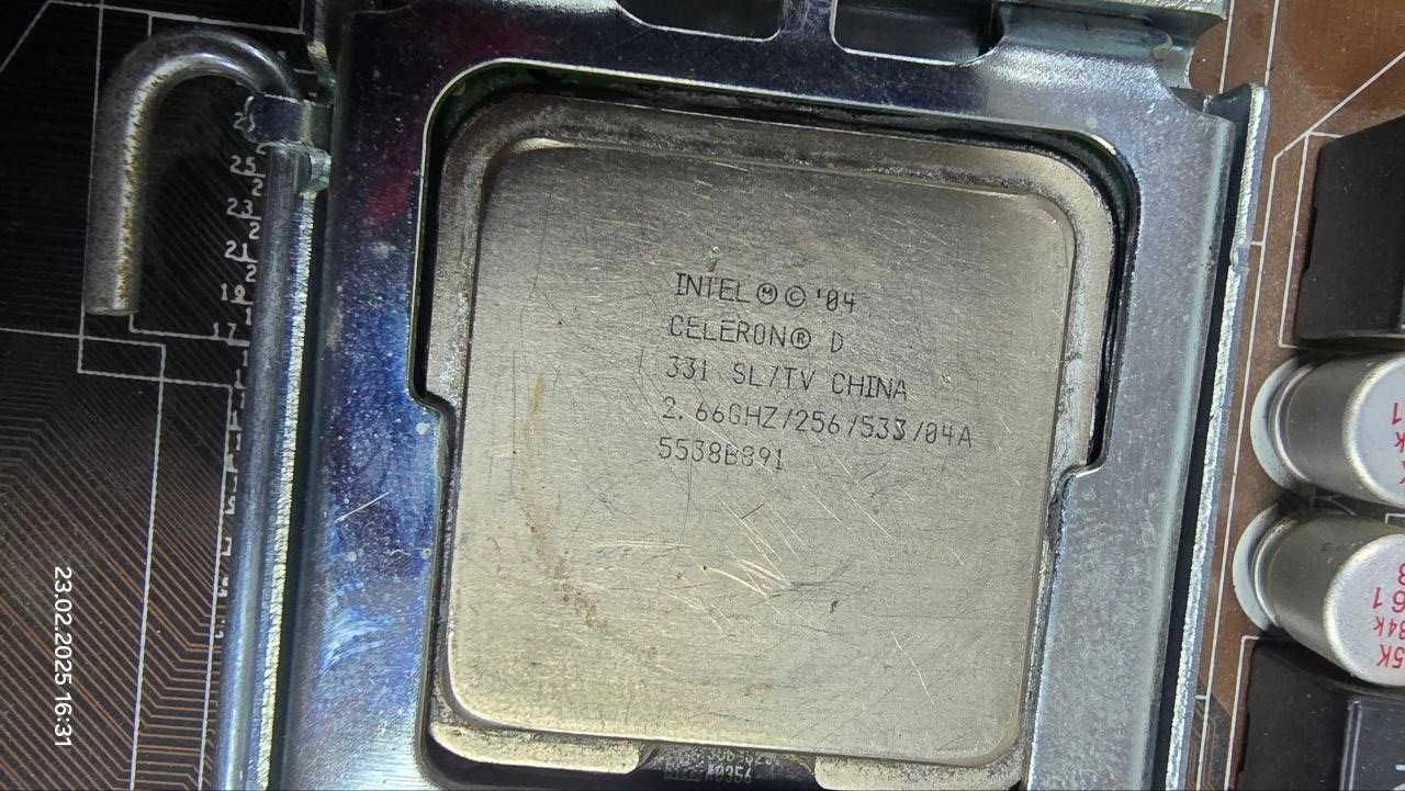 Материнская плата (Socket-775) Asus P5QL + CPU