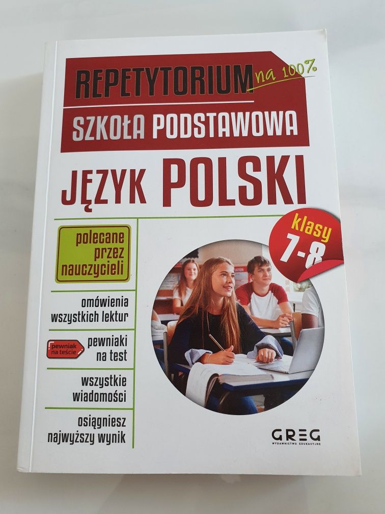 Repetytorium Język polski klasa 7 - 8