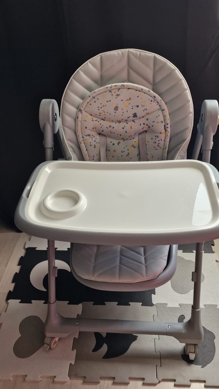 Krzesełko do karmienia 2 w 1 Lastree Kinderkraft