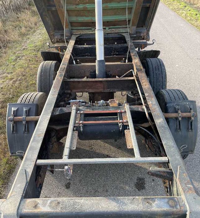 Przyczepa wywrotka tandem 18T MEILLER MZDA 18/2, 3 stronny kiper