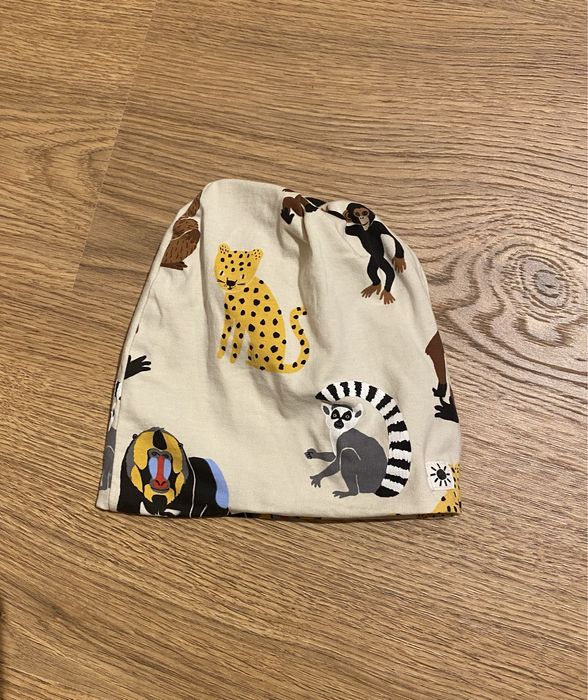 Czapeczka bawełniana zwierzątka