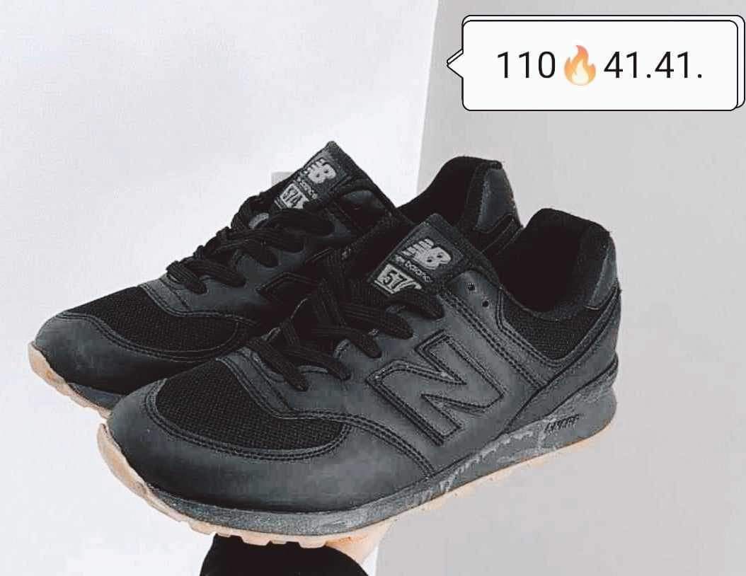 New Balance 574 całe czarne 41 nowe