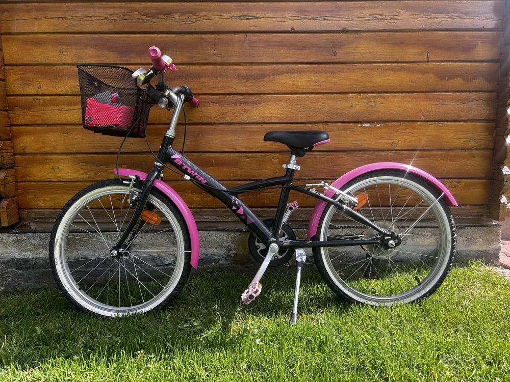 Rower B’Twin 20 cali Rowerek dzieciecy Rower dla dziewczynki