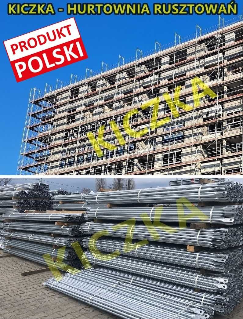 RUSZTOWANIA ELEWACYJNE Fasadowe Poznańskie Modułowe RUSZTOWANIE ~150m2
