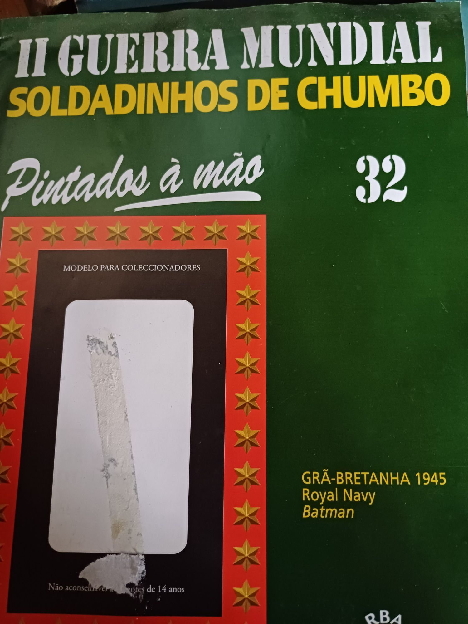 Revista 2 guerra mundial - soldadinhos de chumboos