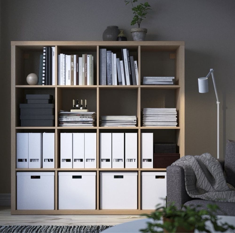 Zestaw Regał ikea kallax 4x4 + 4x2