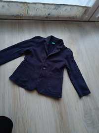 Żakiet bluza elegancki marynarka granatowy garnitur sweter dla chłopca