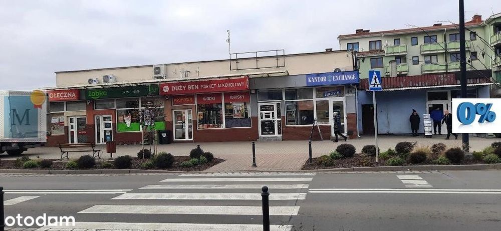Lokal handlowy w centrum, Kościuszki, z najemcą