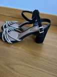 Sandalias altas pretas