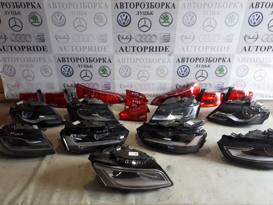 Фара фари фары задня задняя стоп ауди а4 б8 а5 ку5 audi Q5 a4 b8