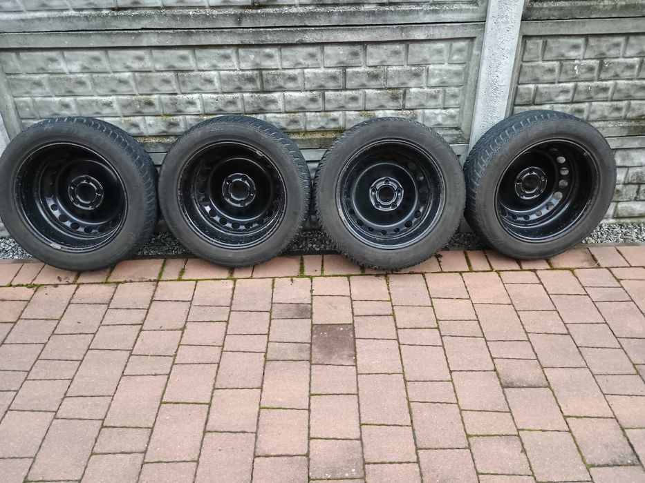 Koła zimowe 5x114,3 r16 et 41 Renault czujniki TPMS 205/55R16