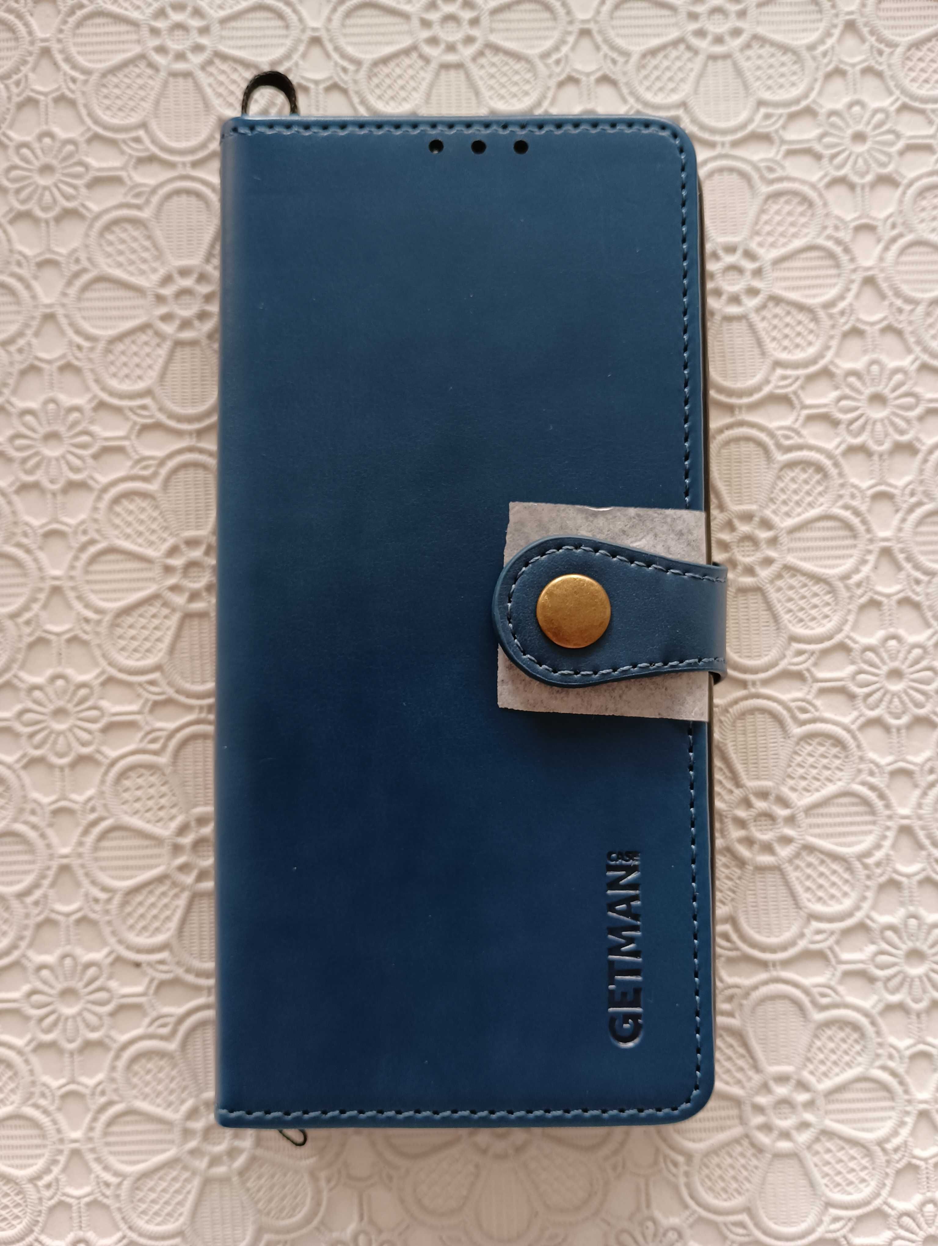 Кожаный чехол книжка для Xiaomi Redmi Note 11S 5G и Poco M4 Pro 5G