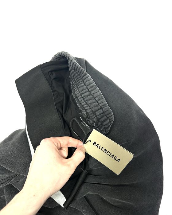Штани Balenciaga sport pants DoubleWaist boxers спортивні gray black