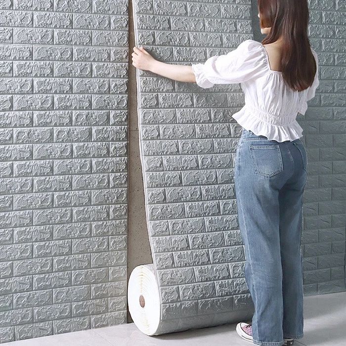 Розпродаж! Біла цегла 3д панелі самоклеючі пвх 3 д обої 3d