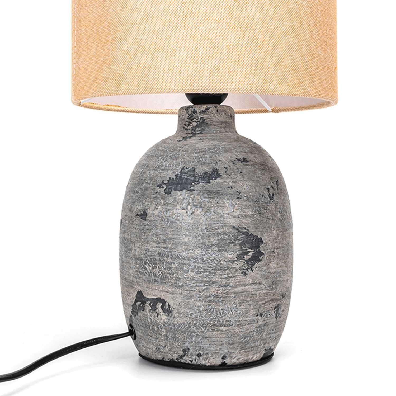 Ceramiczna lampa stołowa, lampka nocna Aigostar