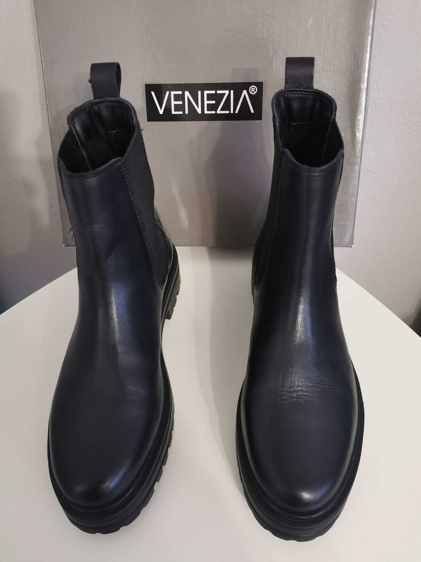 Botki skórzane Venezia rozmiar 41