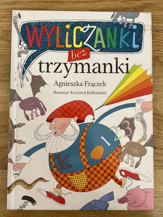 Agnieszka Frączek - Wyliczanki bez trzymanki, książka dla dzieci