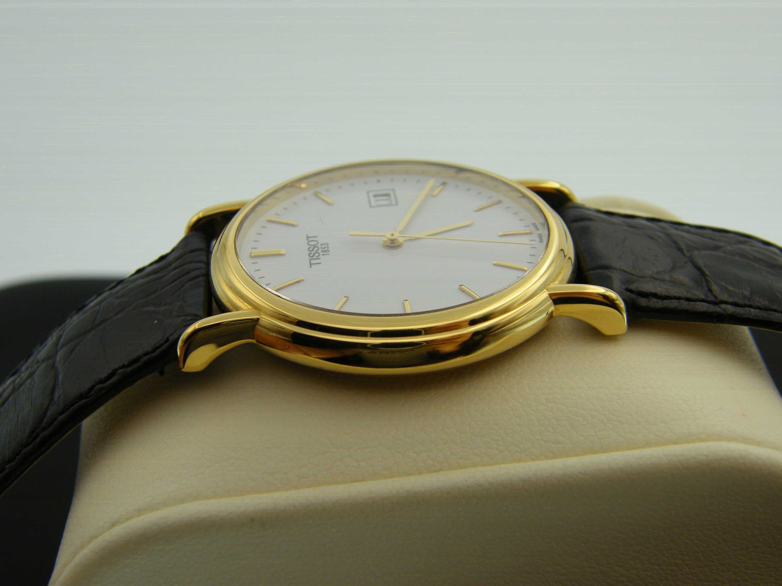 Tissot Gold Collection w 18k Złocie w Pełnym Komplecie