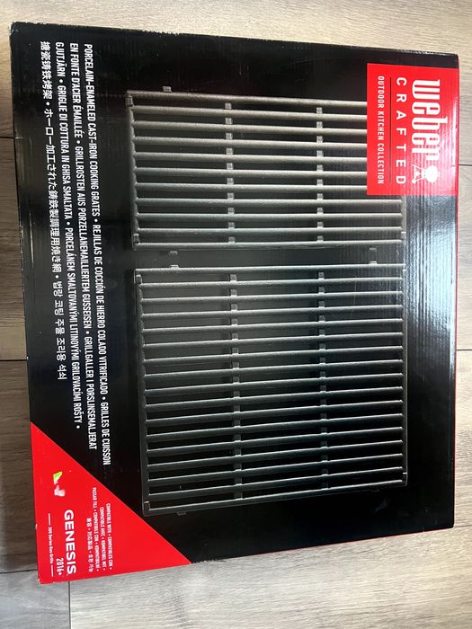 Емальована чавунна решітка Weber Crafted для гриля Genesis 300