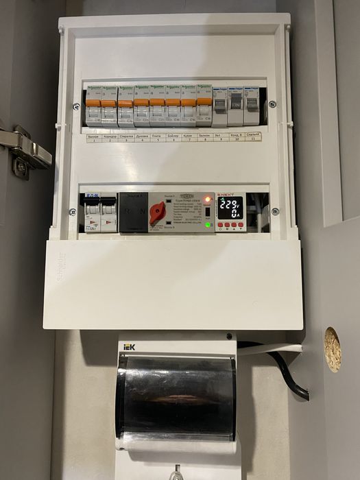 Электрик. Подключение резервного питания. Разводка электрики