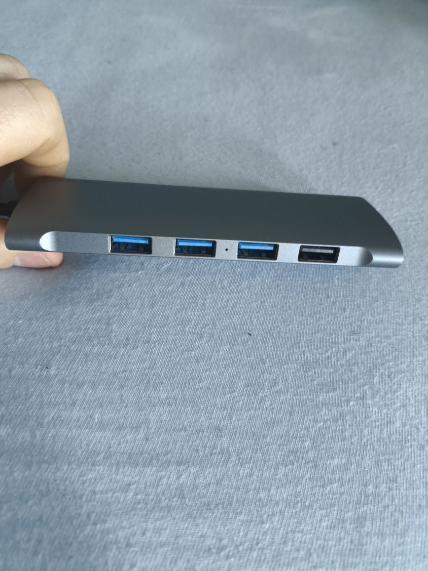 Hub USB c 11 złącz