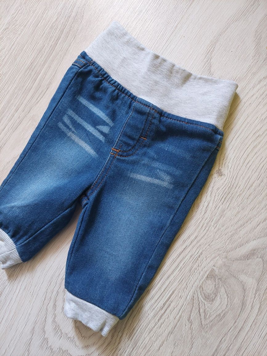 Jeansy spodnie dla niemowlaka