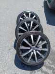 Sprzedam felgi 18 z oponami (rock, bbs, volkswagen t5, t6 multivan)