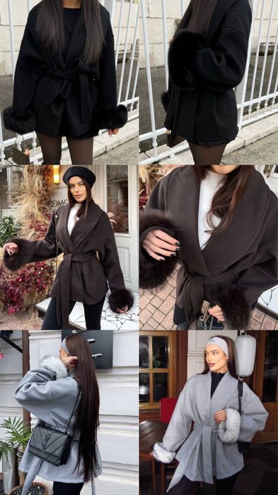 Пальто Oversize, пальто жіноче з хутром, тренч, пальто з кашеміру