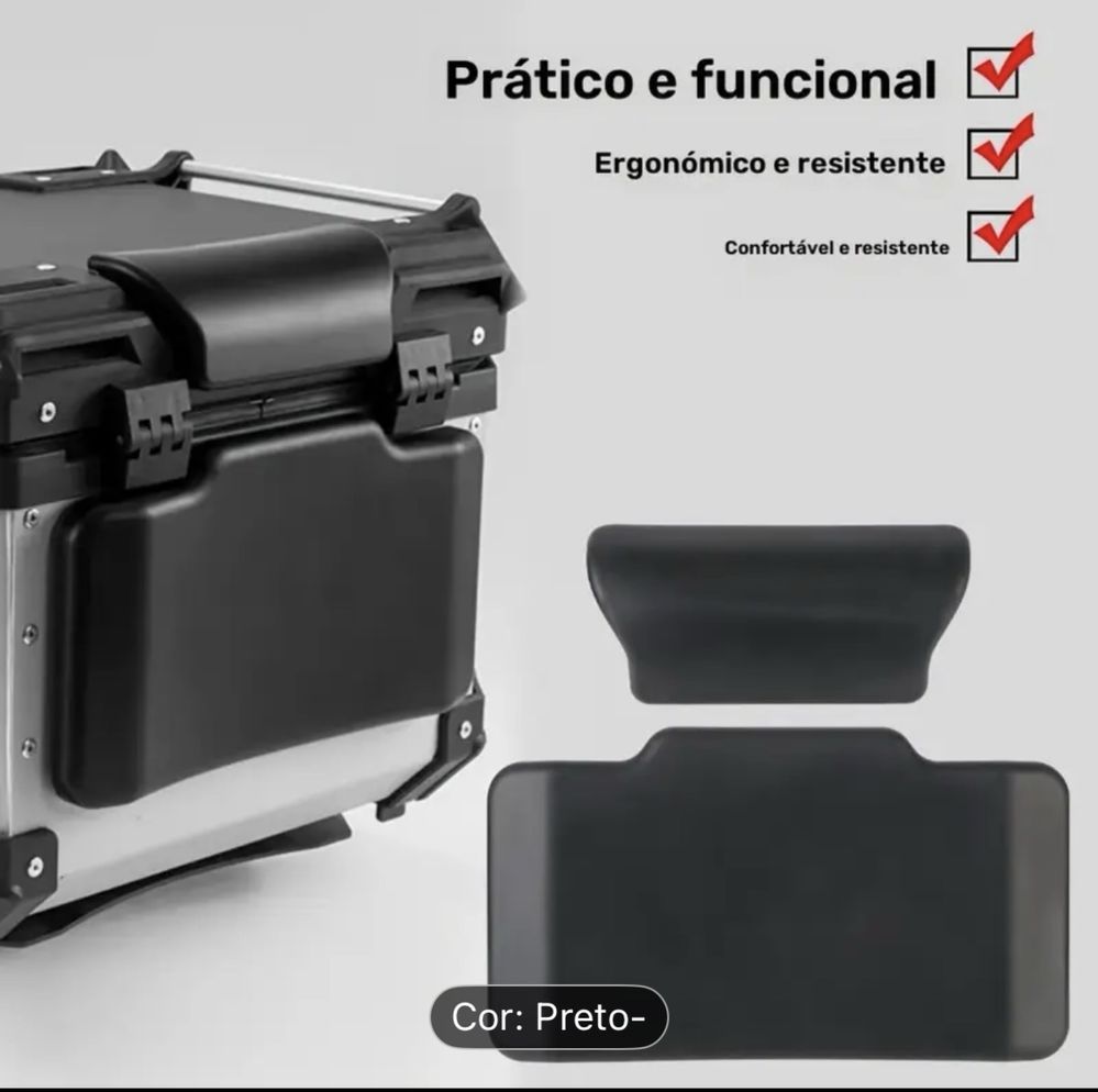 Encosto Top case de moto