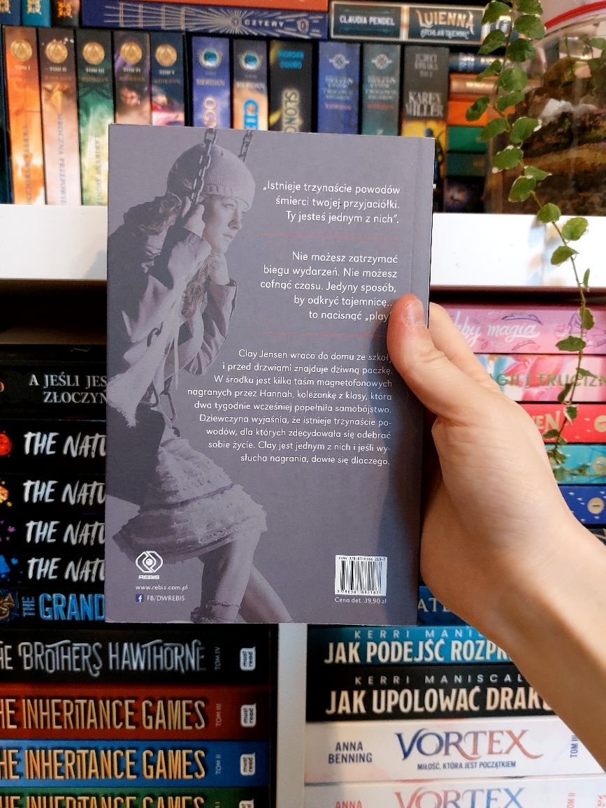 Książka "Trzynaście powodów" Jay Asher