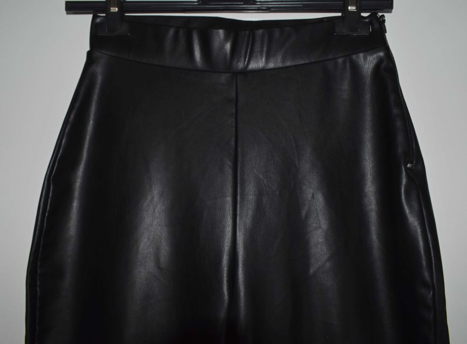 Spodnie skórzane NLY Trend 34/36 Nowe