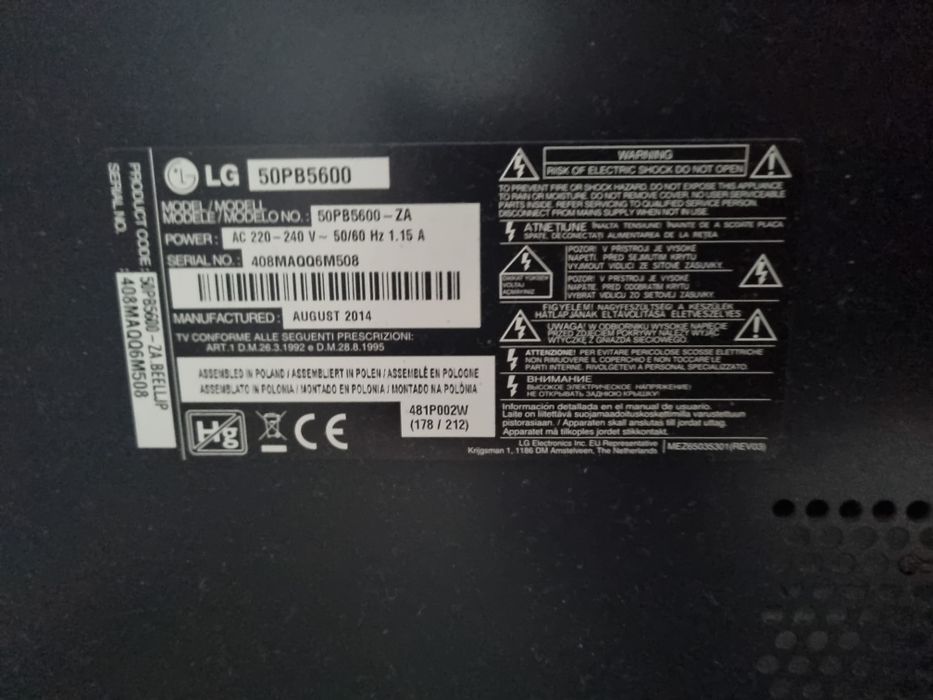 Telewizor LG 50cali