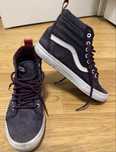Vans Sk8-Hi тёмно-фиолетовые