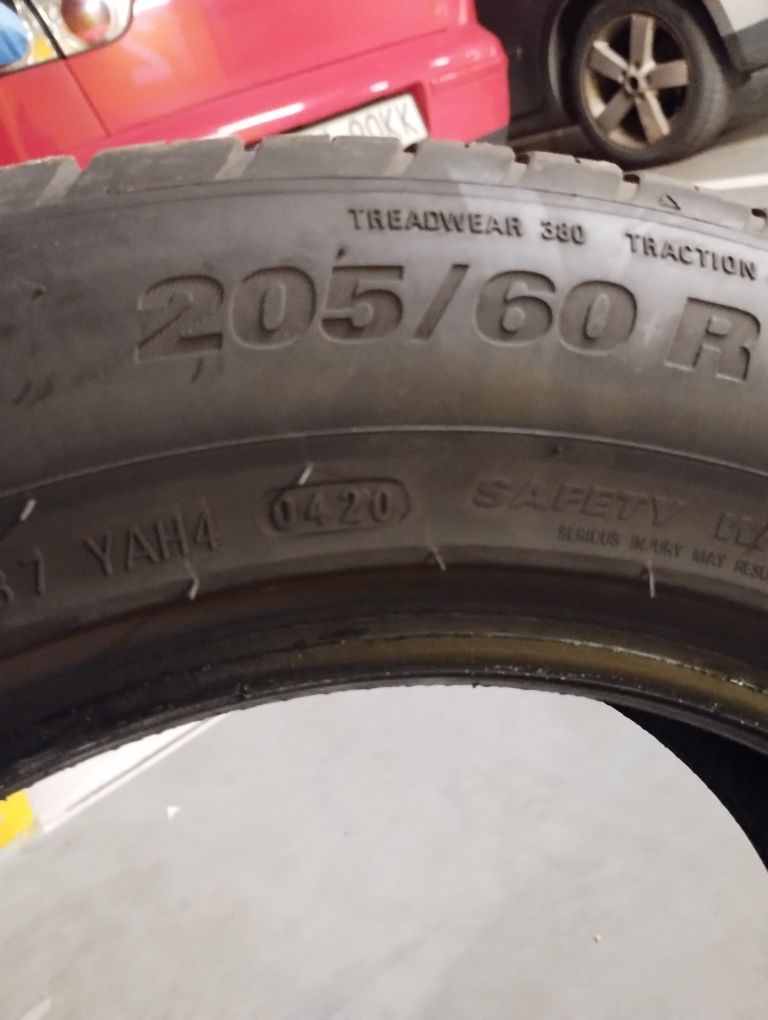 Opony Letnie Kumho 2szt. 205/60/15 91V 68mm