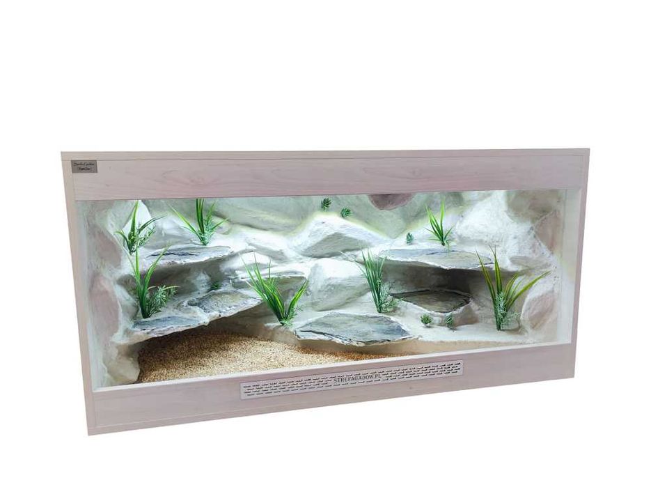 Terrarium pustynne nr668 120/60/60 dla agamy brodatej NA ZAMÓWIENIE