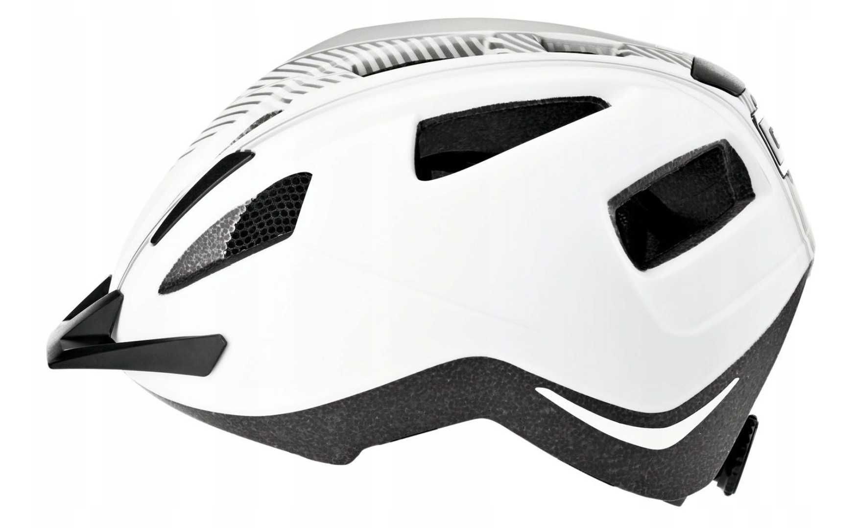 CRIVIT Kask rowerowy L XL BIAŁY