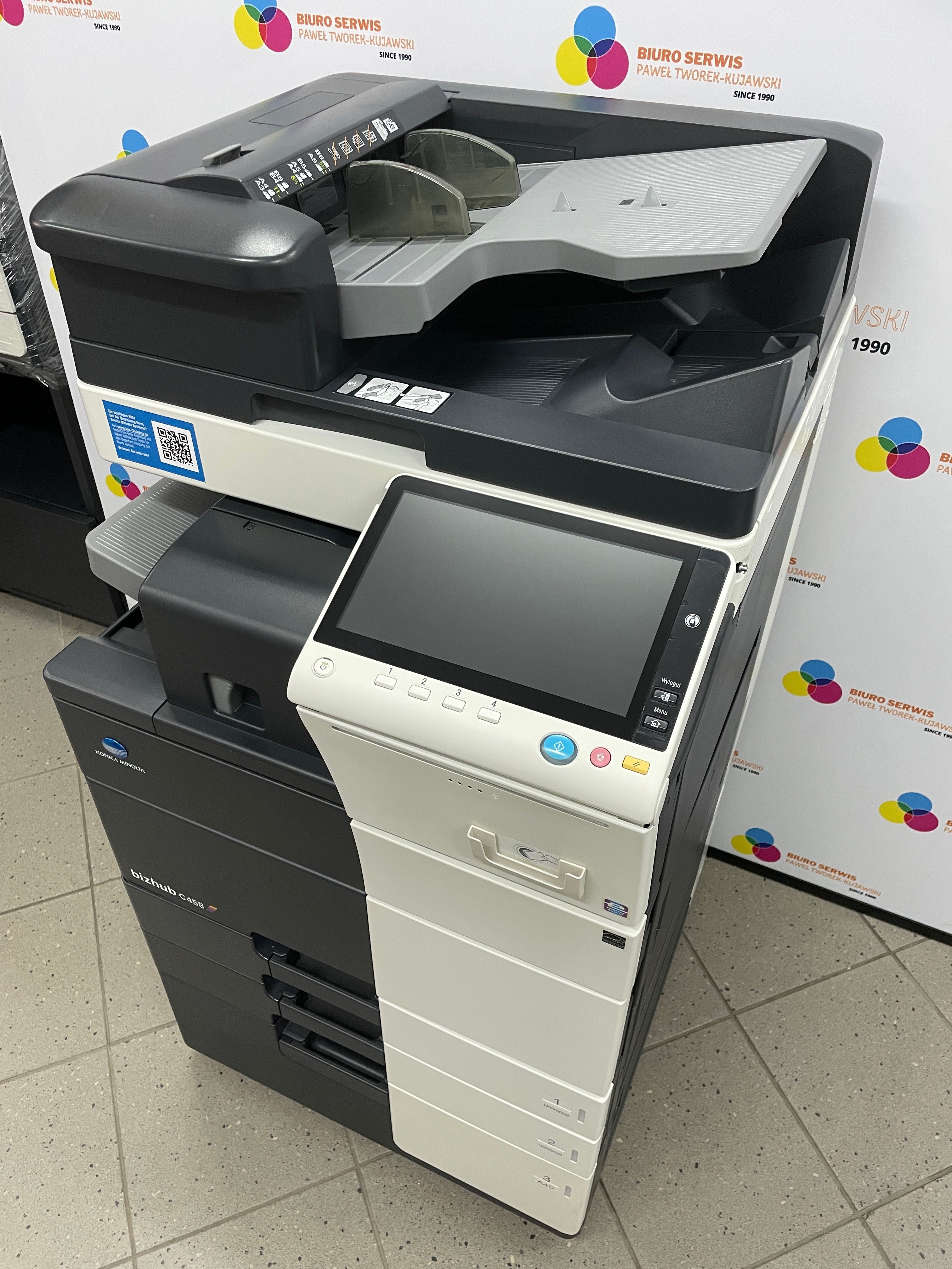 Kserokopiarka Konica Minolta bizhub C458/ C558/ C658 A3 kolor