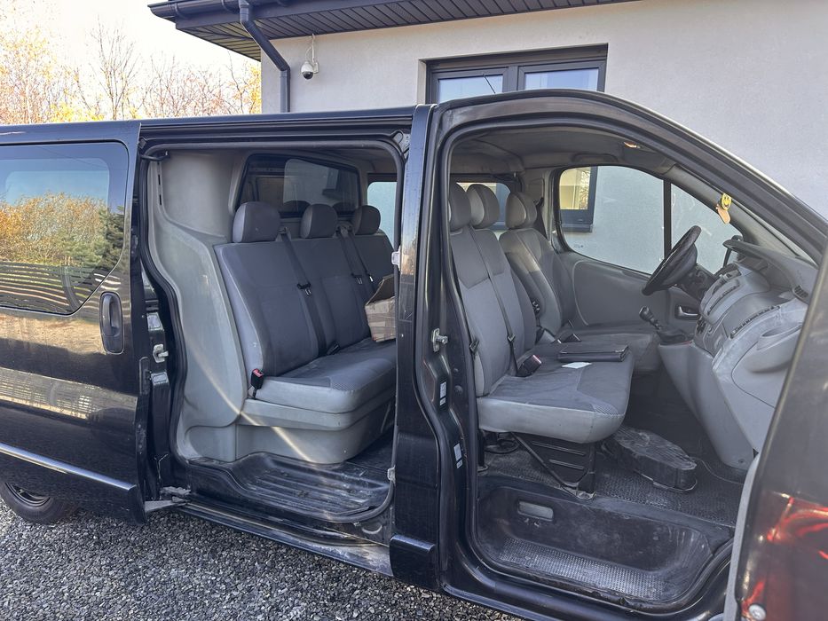 Opel vivaro 2007r 2.0dci 6os brygadowka