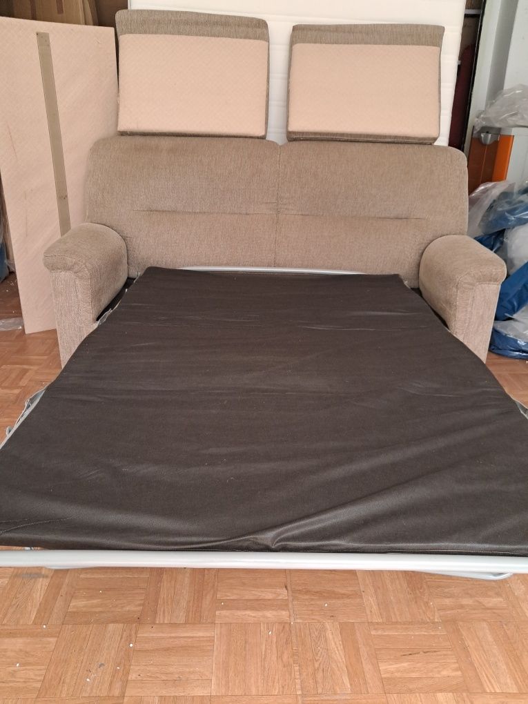 Sofá cama tecido