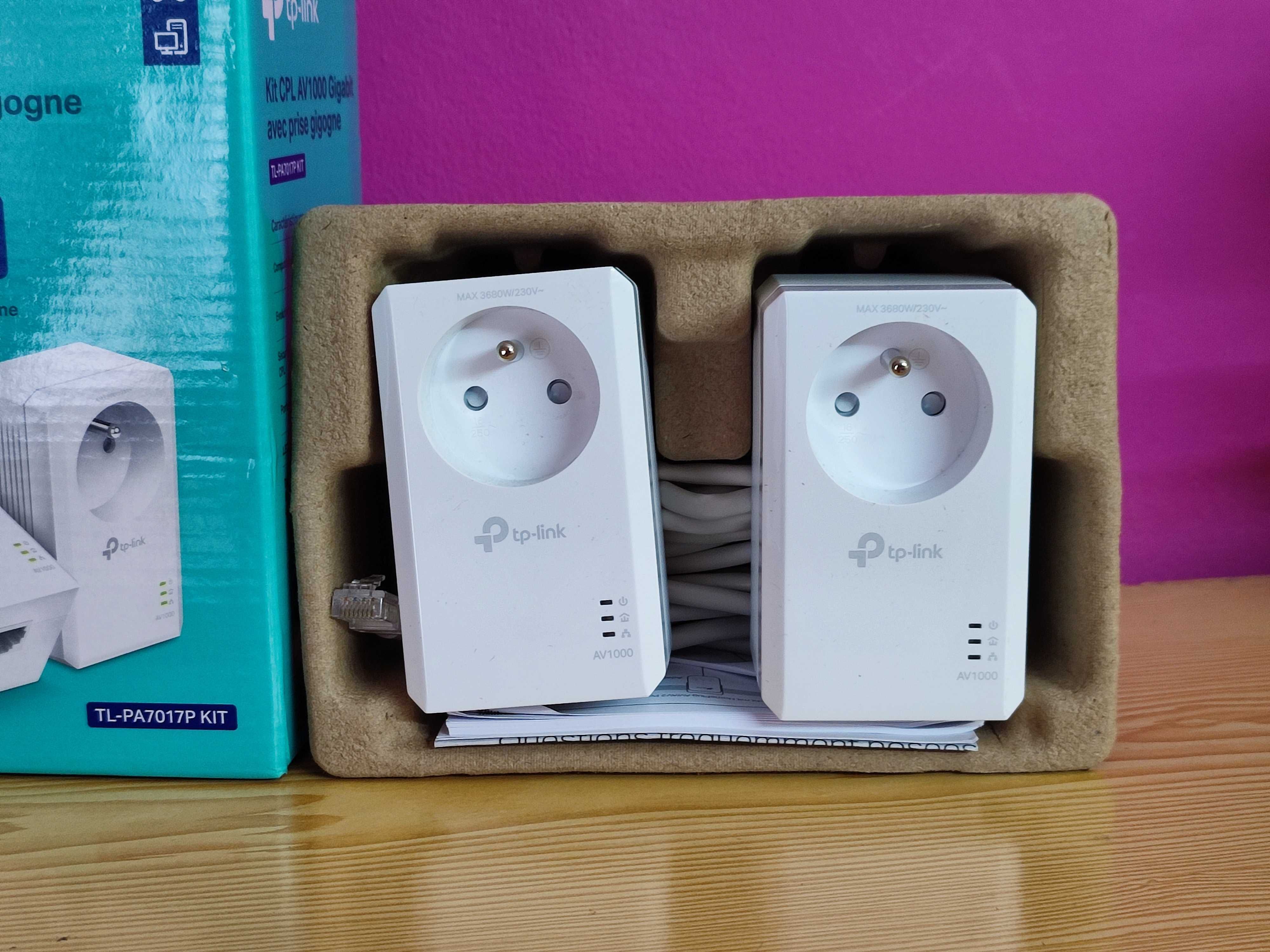 Kit Tp-Link AV1000 CPL - 2 Adaptadores