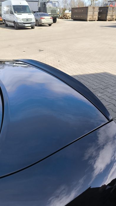 Audi A4 B6 B7 Spoiler Lotka Dokładka Tylna Czarny Połysk