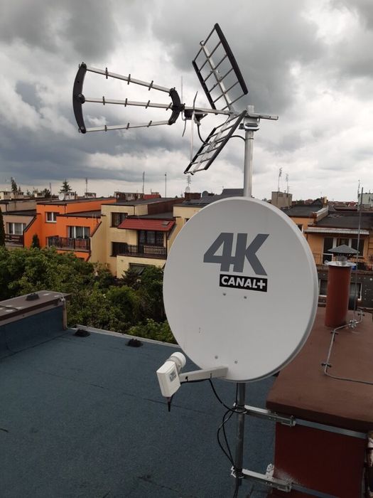 Montaż i ustawianie anten TV i SAT na terenie  Stargardu i okolic