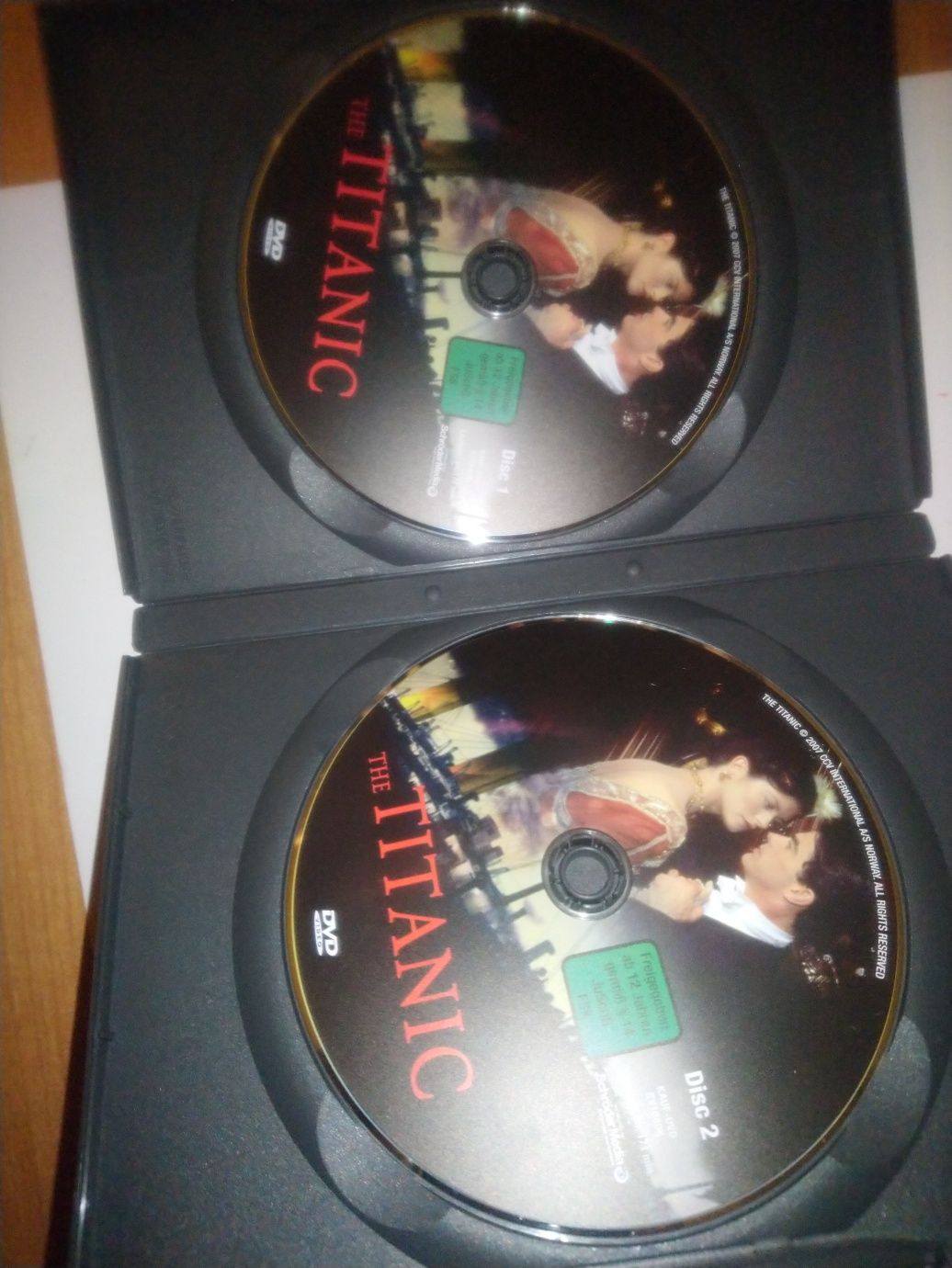 Film DVD titanic