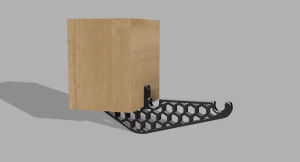 Suportes Práticos para Rolos de Filamento (Madeira 23mm)