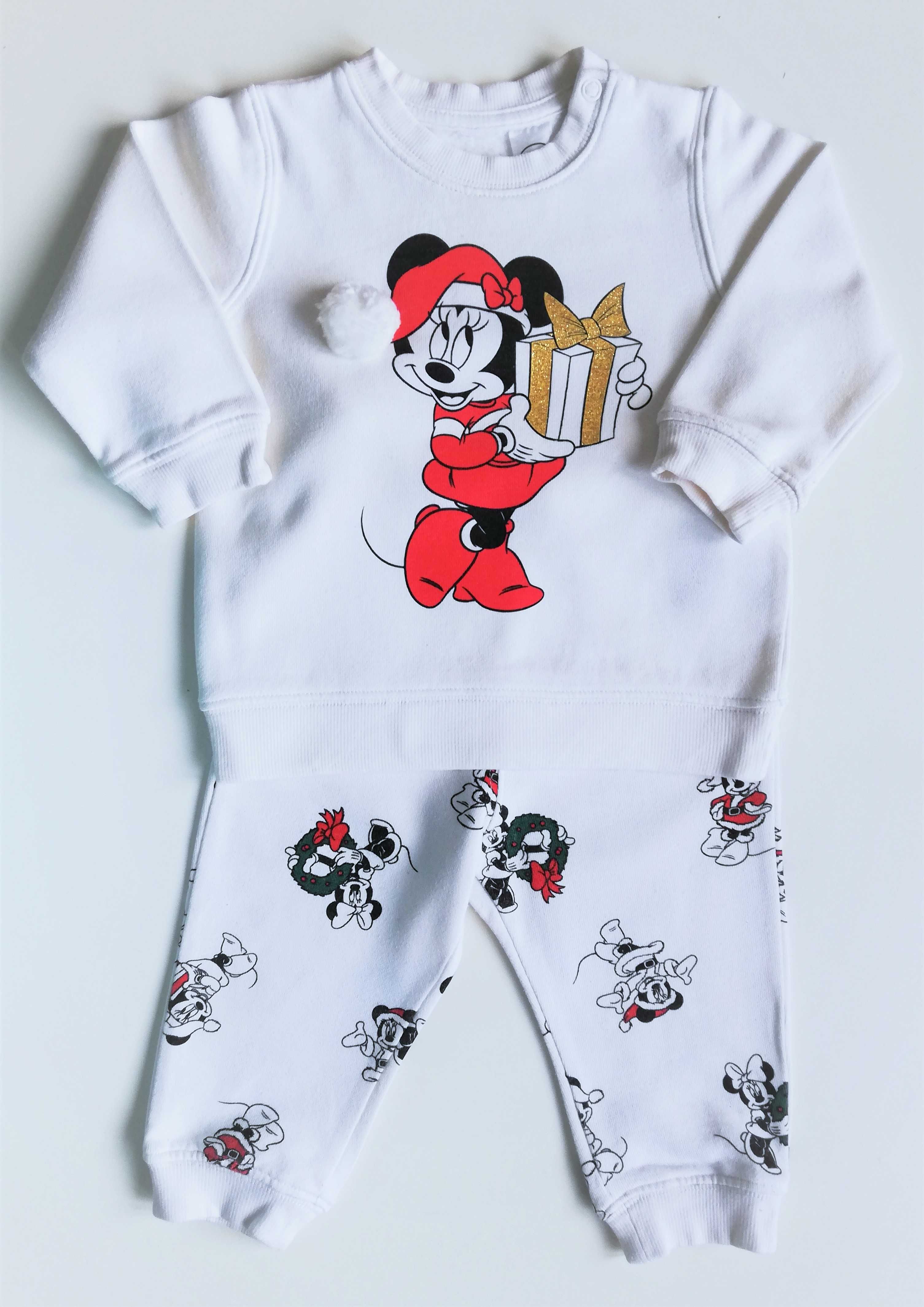 Dres świąteczny H&M Disney Minnie Mouse 74