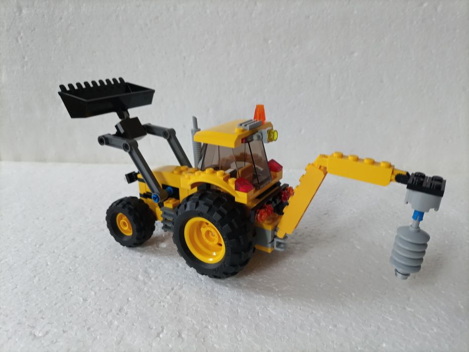 Klocki LEGO traktor budowa