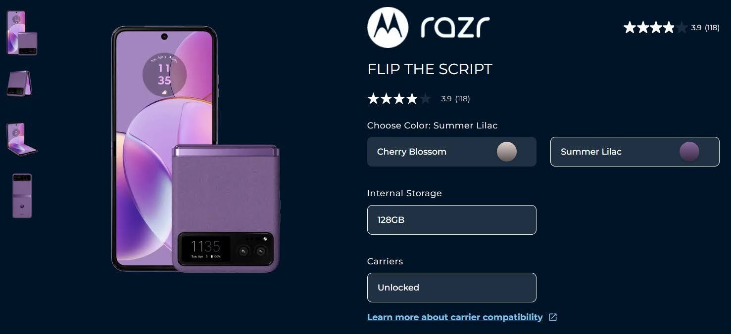 Motorola RAZR 2023