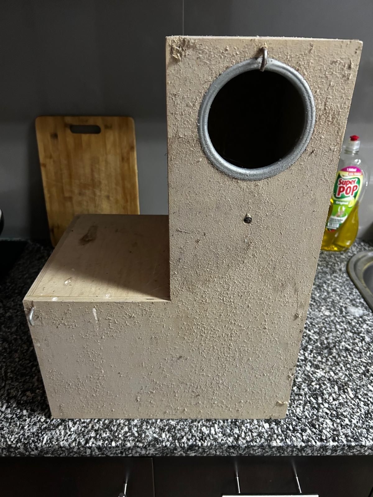 vario material ninhos gaiolas