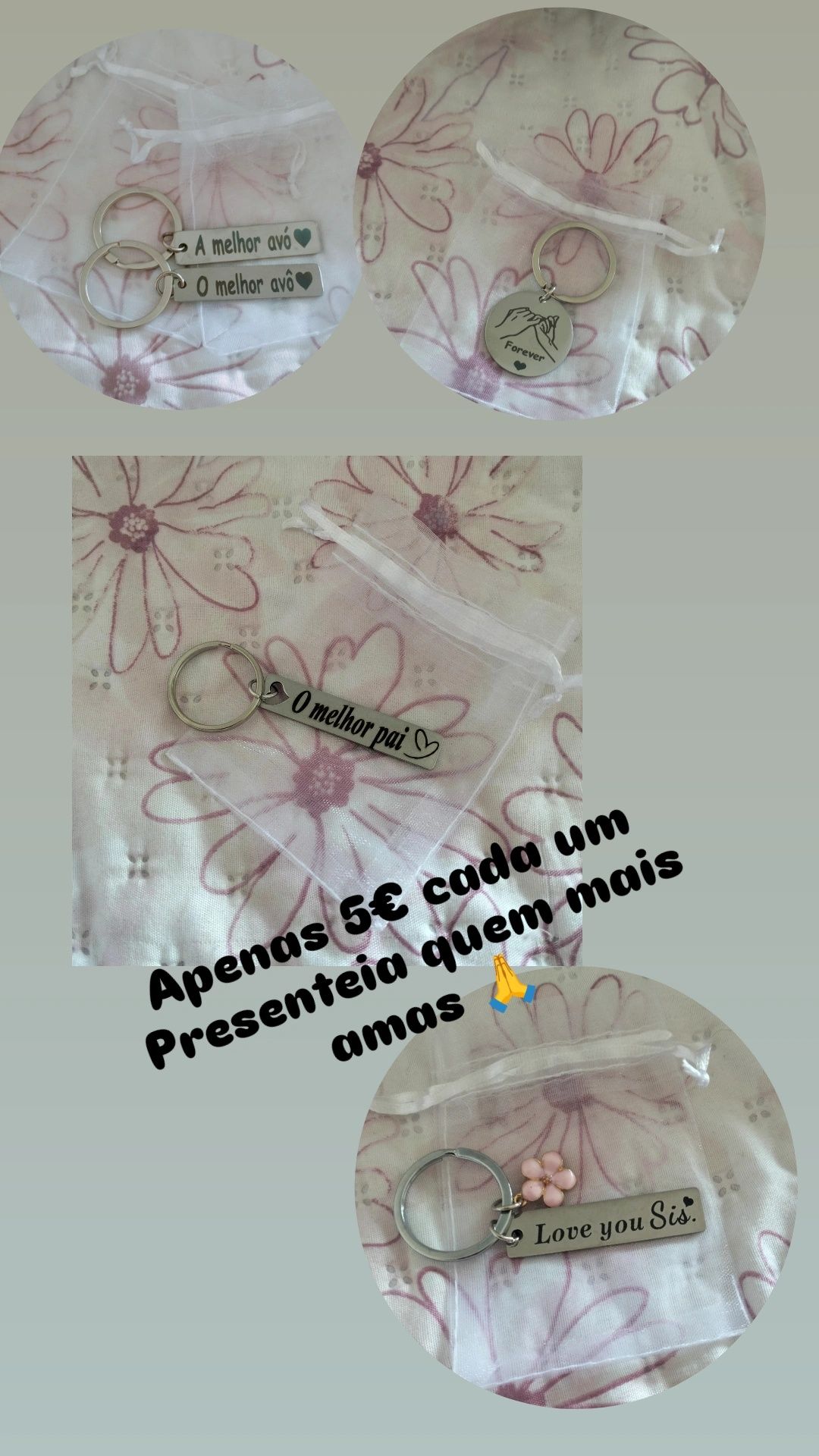 Porta chaves - detalhes com amor