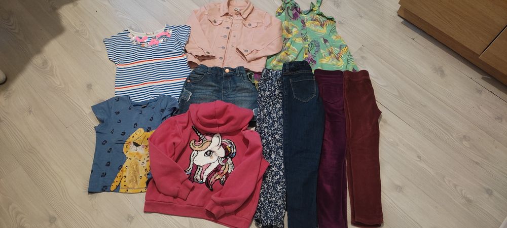 Пакет вещей на девочку 4-5 лет